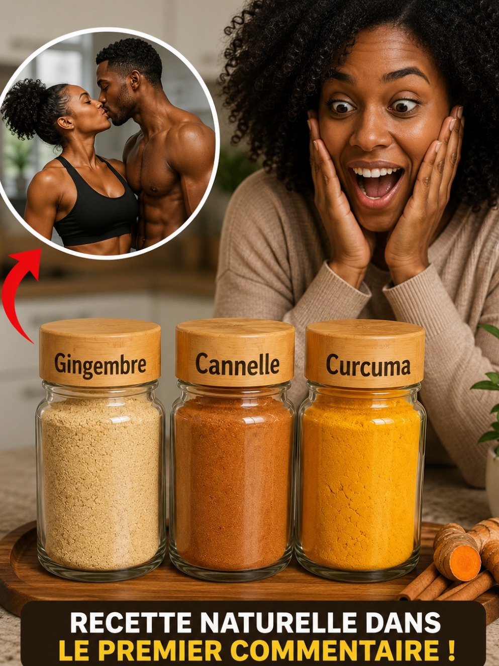 Découvrez LE Trio Naturel Ultime : Gingembre, Cannelle, Curcuma pour une Vitalité Masculine Décuplée (Vous Ne Croirez Pas Les Effets !)