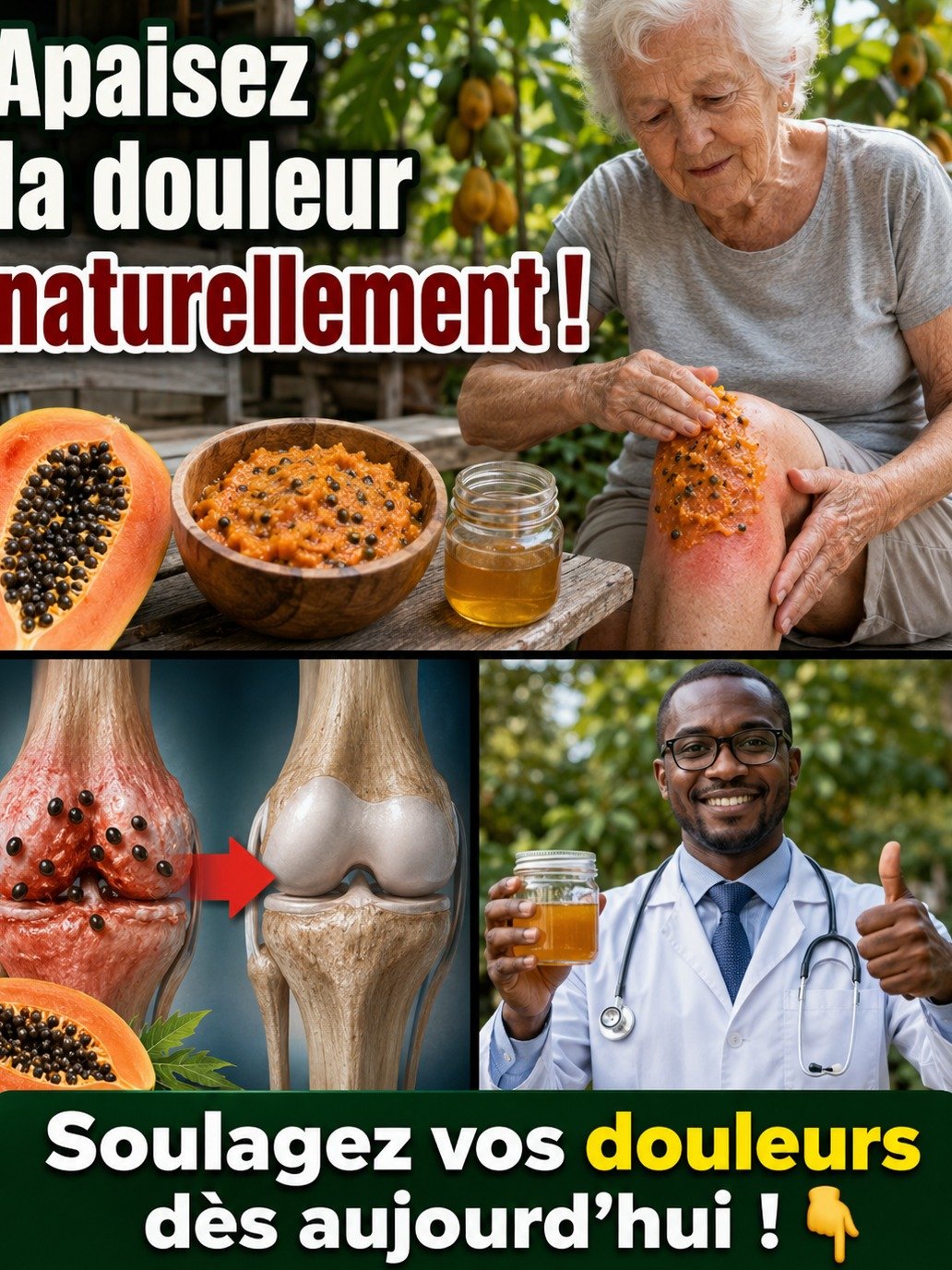 Le Secret Méconnu de la Papaye Verte : Dites Adieu aux Articulations Raides avec CE Remède Doux (Vous le Voulez ABSOLUMENT) ! 🌿✨