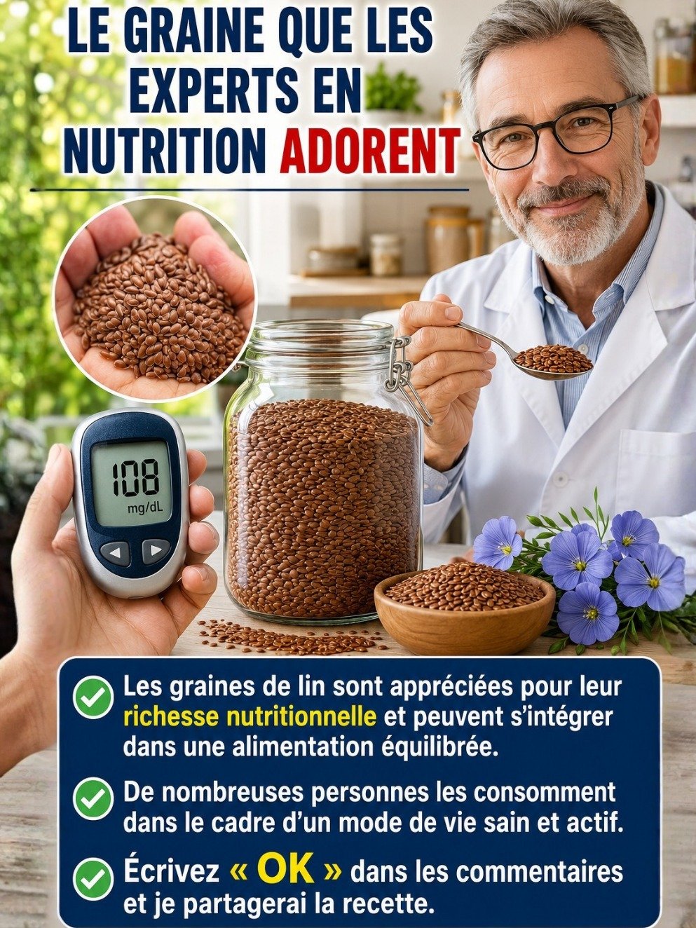 Le Secret Révélé : 5 Graines Qui Vont Transformer Votre Glycémie, Digestion et Santé Cardiaque – Ne Manquez Pas Ça !