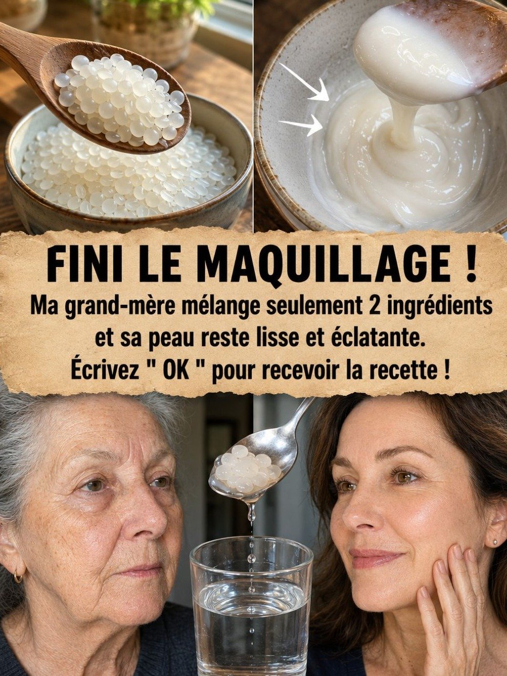 Oubliez la Peau Terne ! Les 7 SECRETS de Grand-Mère pour un Éclat Éternel (Même Après 40 Ans) – Le #4 Va Vous BLUFFER ! ✨