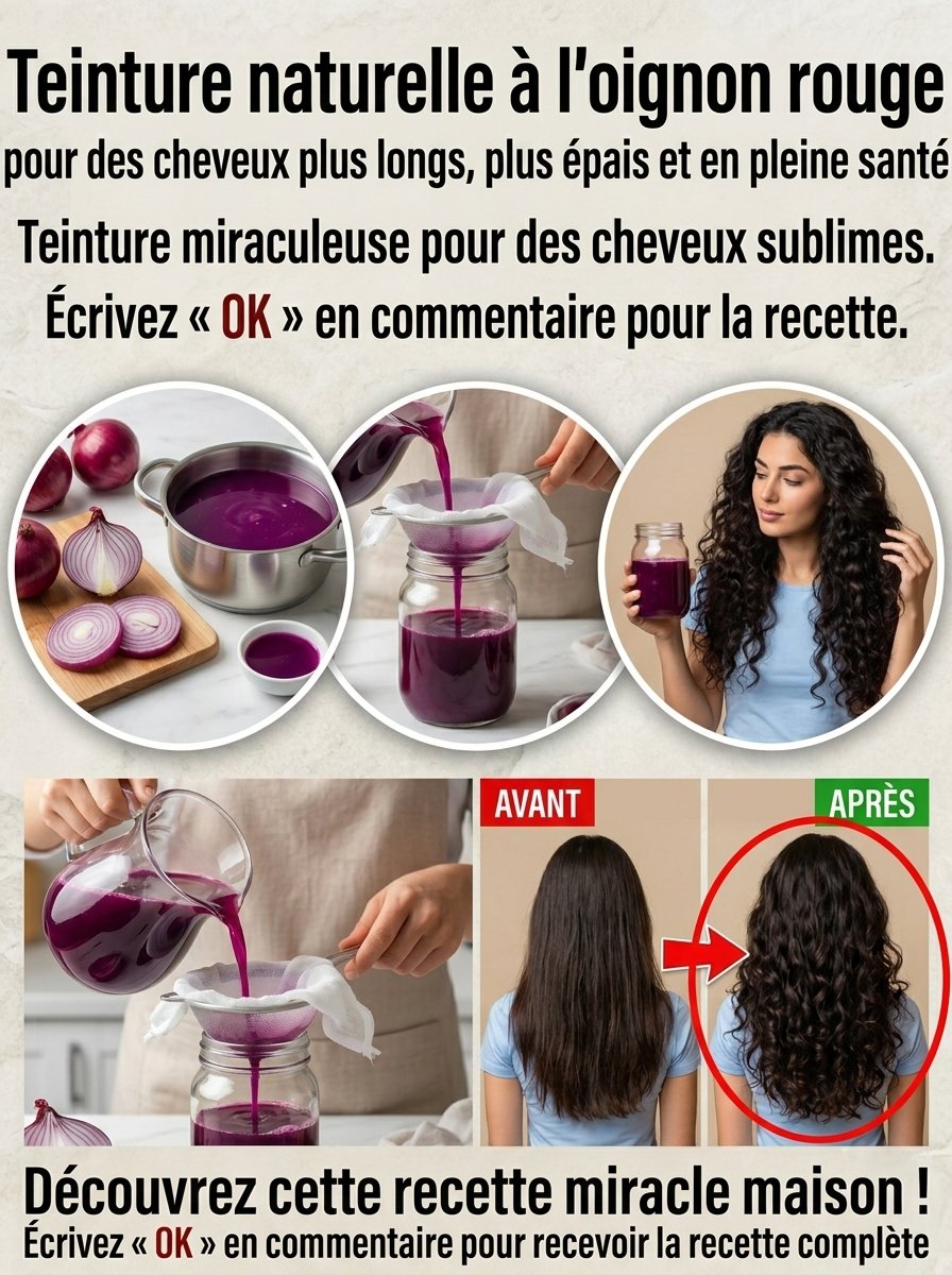 STOP ! Si Vous Utilisez de l'Oignon pour Vos Cheveux, Vous Devez Lire Ceci (L'Erreur Vaseline Qui Étouffe Tout !)