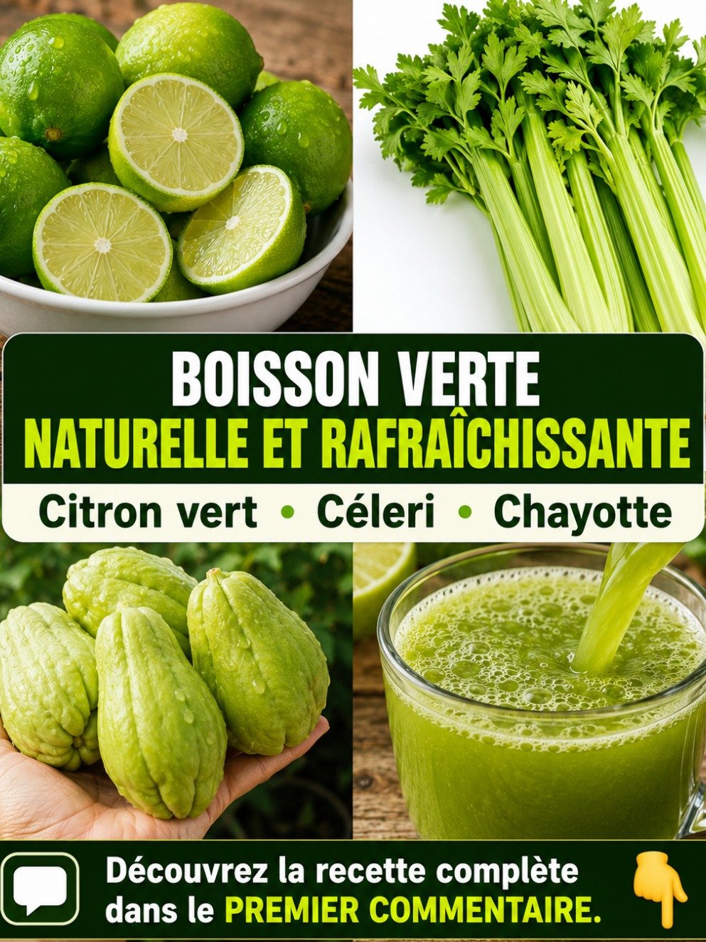 Le Secret Viral Que Personne Ne Vous Dit : Ce Jus de Chayote Va Révolutionner Vos Articulations, Votre Cœur et Votre Énergie ! Ne Manquez Pas Ça ! 🌿💚
