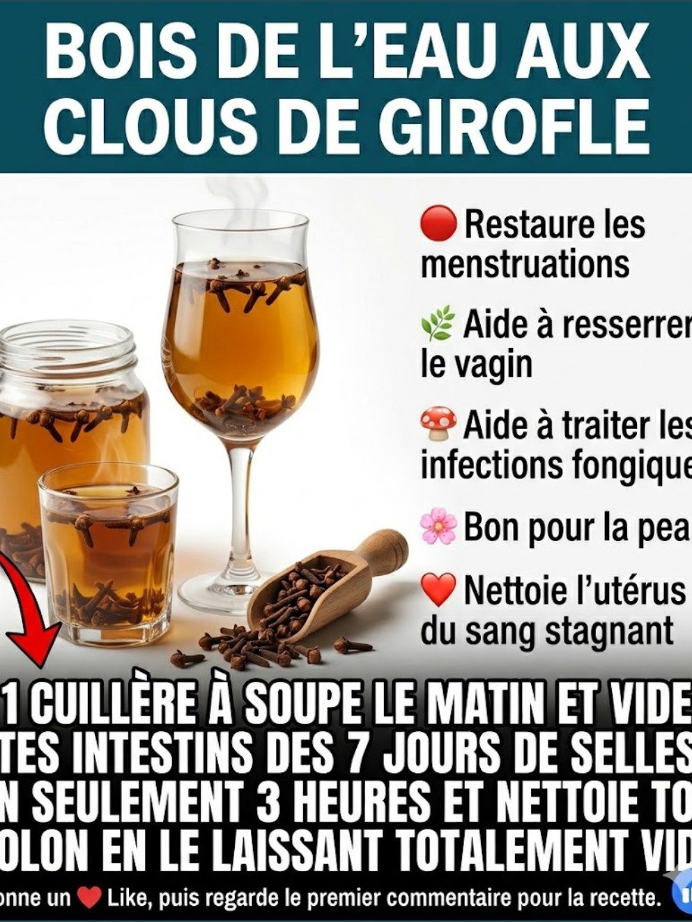Le Secret Bien Gardé : 8 Bienfaits Incroyables de l'Eau de Clou de Girofle Que Vous Devez Connaître ABSOLUMENT !