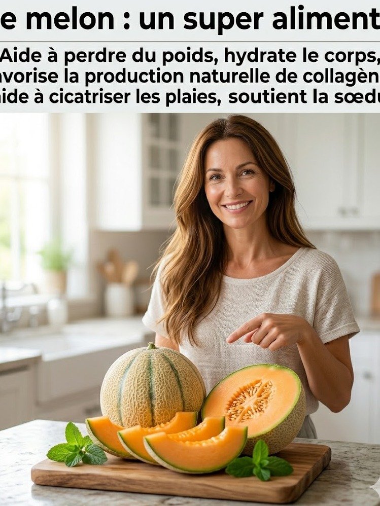 Le Melon : Le Secret Sucré Que Personne Ne Vous Dit Pour Une Santé Éclatante Cet Été (Ne Passez Pas À Côté !)