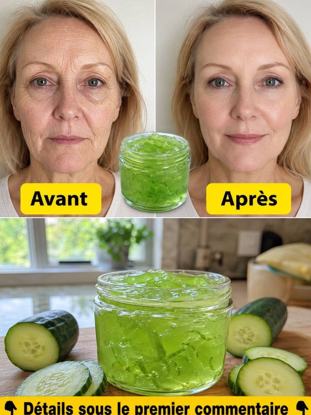 Rajeunissez de 10 ans SANS EFFORT : Les 5 SECRETS du concombre pour une peau sans rides (Vous ne devinerez jamais le n°3 !)