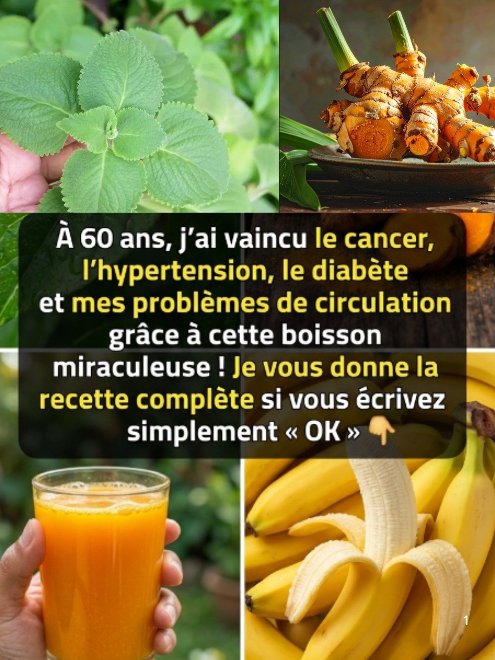 J'avais 60 ans, épuisé et malade... Puis j'ai découvert CETTE boisson simple qui a TRANSFORMÉ ma vie ! Le secret NATUREL à ne JAMAIS ignorer.