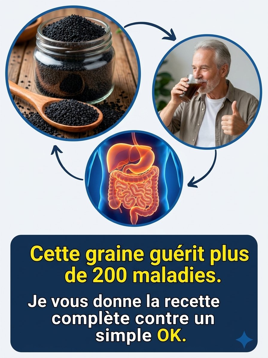 Le Bouton RESET de Votre Corps : Cette Graine Noire Oubliée Va Transformer Votre Santé en Profondeur ! (Ce que les Experts ne Vous Disent Pas)