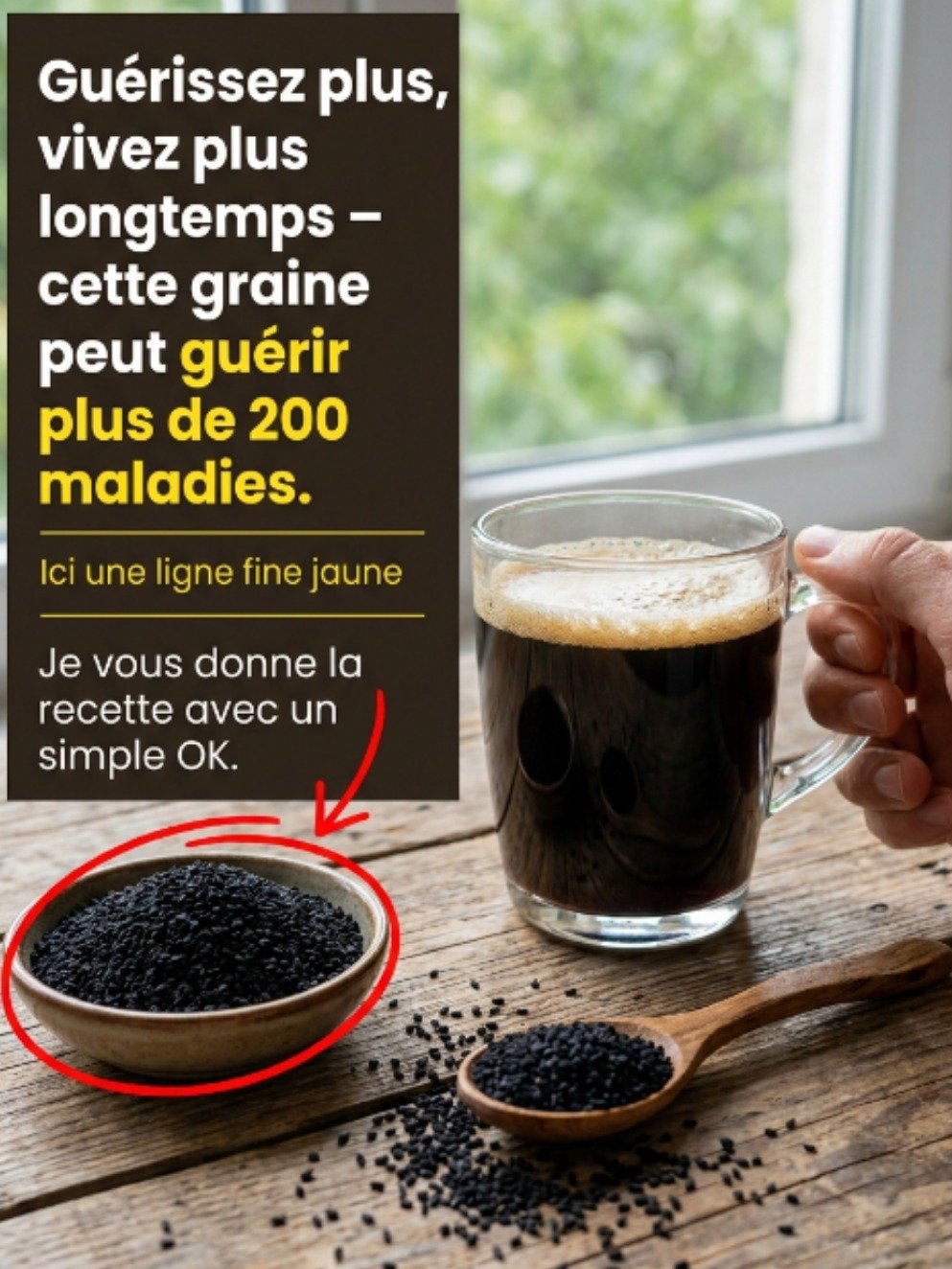 Le Secret Millénaire Qui 'Guérit Tout Sauf la Mort' : Pourquoi Vous Devez Intégrer la Graine de Nigelle à Votre Vie DÈS AUJOURD'HUI !