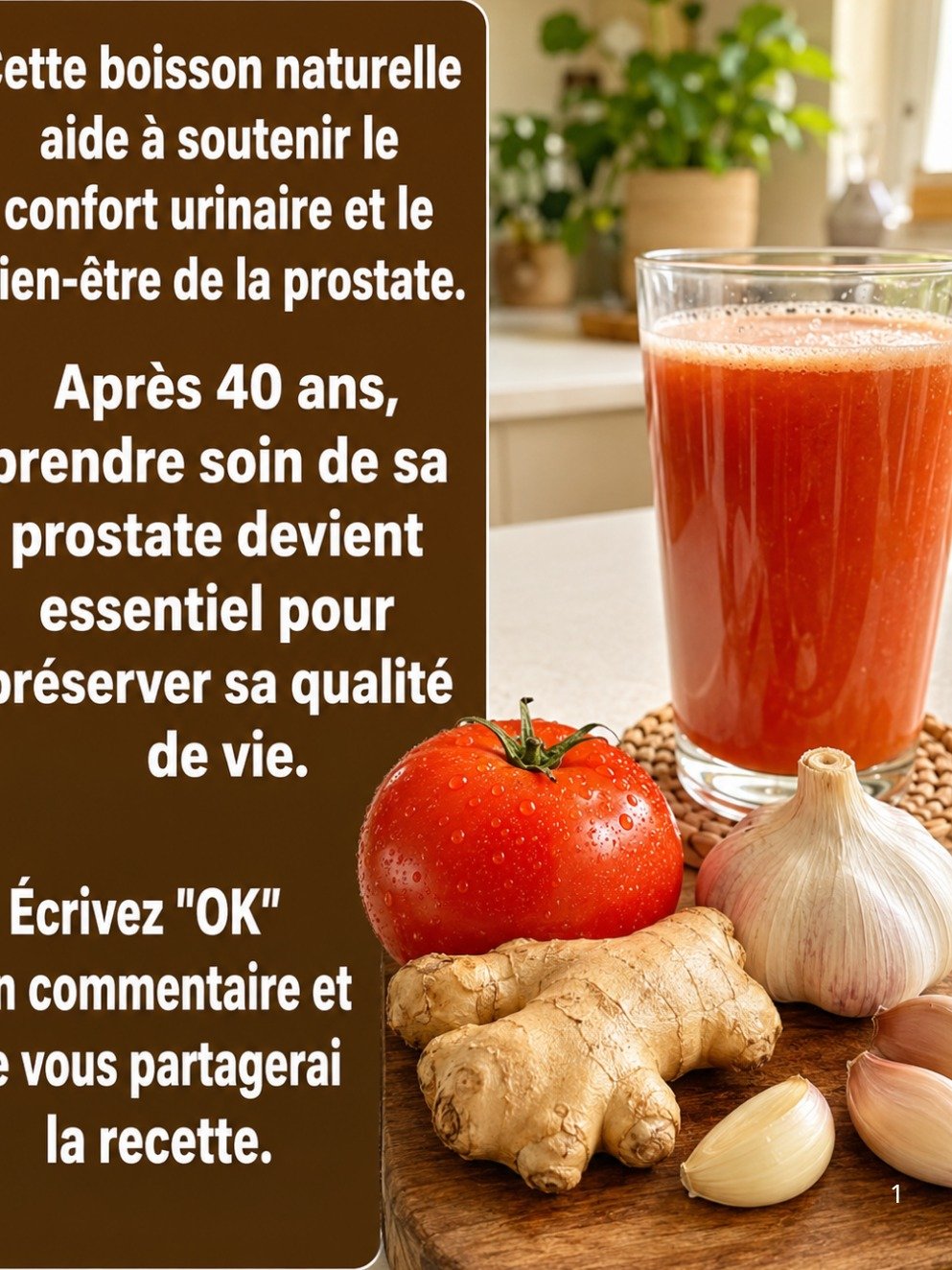 💥 Révélation Après 40 Ans : Cette Boisson Naturelle SIMPLE Va Transformer Votre Prostate et Booster Votre Vitalité ! Ne Manquez PAS Ce Secret !