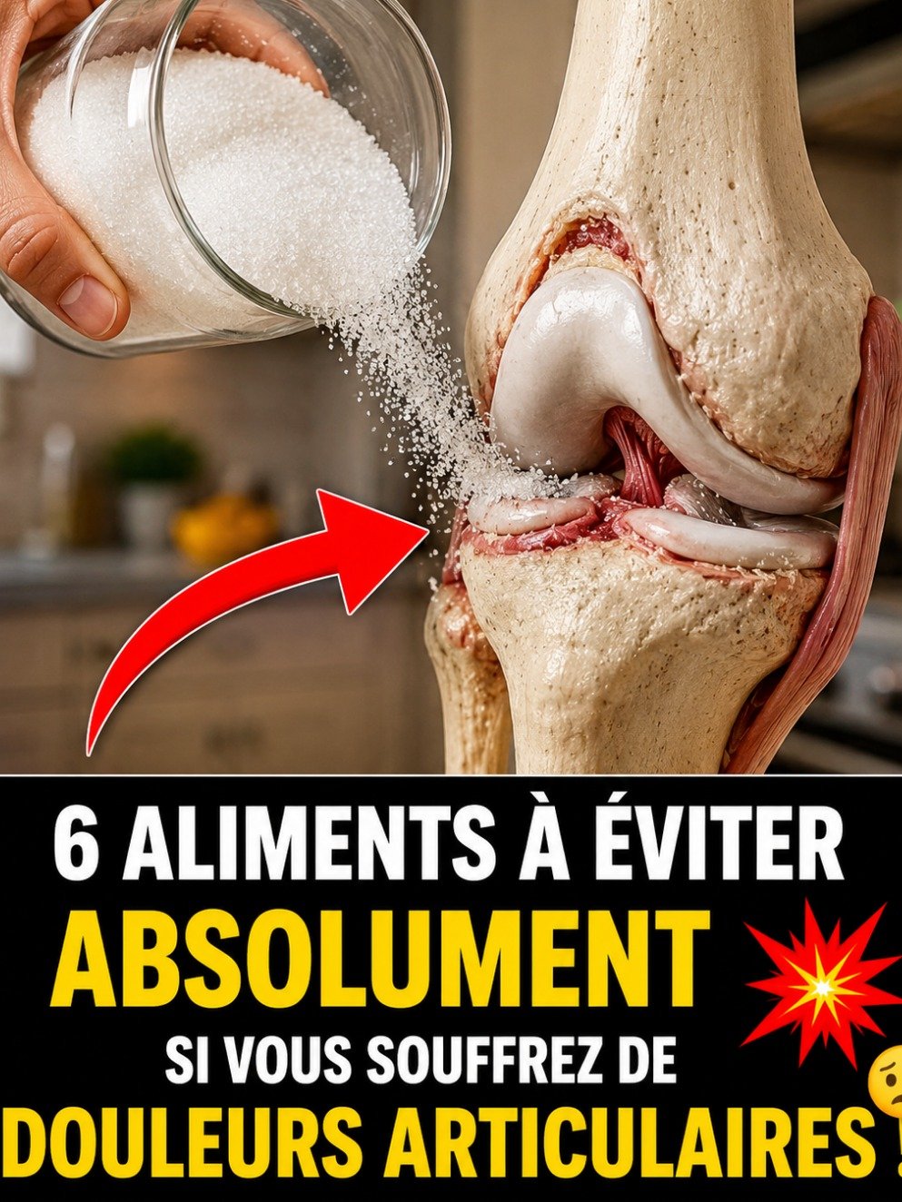 Douleurs articulaires : Éliminez ces 6 aliments de votre assiette et ressentez un soulagement IMMÉDIAT !
