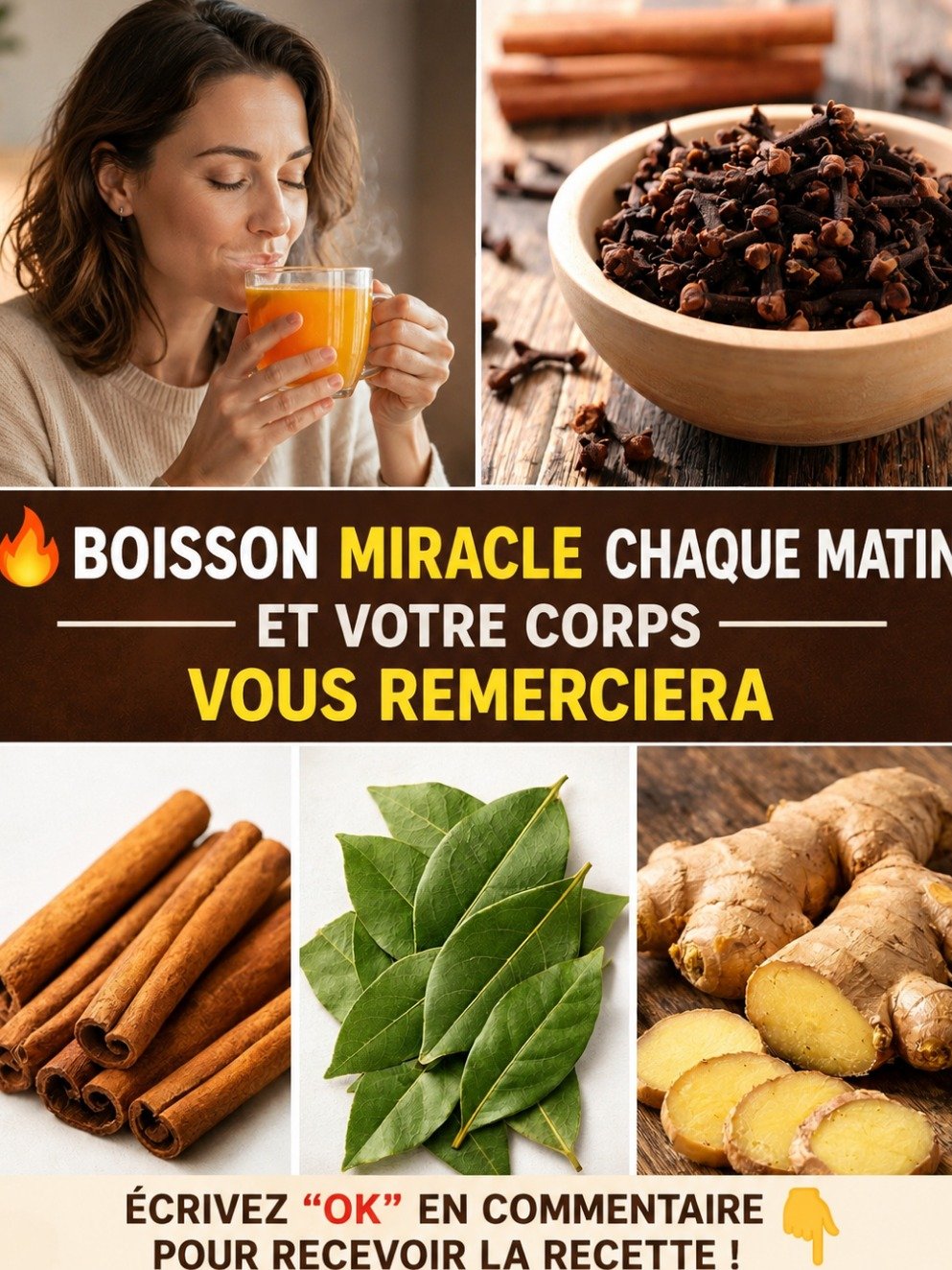 Le Secret Oublié de Vos Grands-Mères : Cette Boisson aux 4 Épices Va Révolutionner Votre Bien-Être (Ne Passez Pas À Côté !) ✨