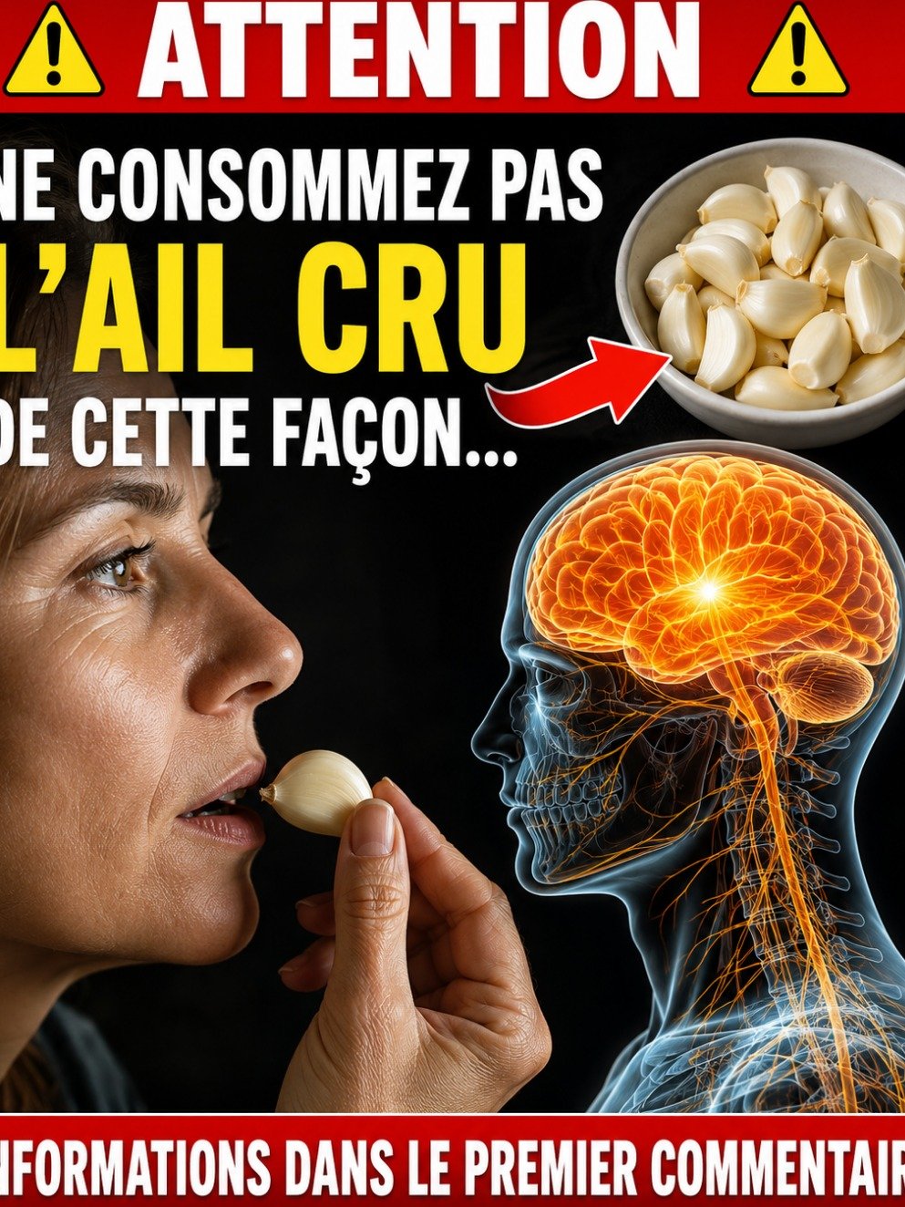 ⚠️ Ail après 50 ans : Vous faites cette erreur qui met votre santé en danger ! Ce que la science révèle et que vous DEVEZ éviter ABSOLUMENT
