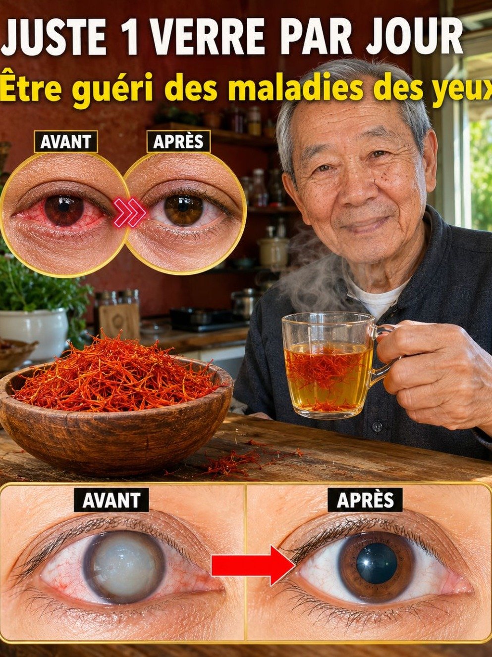 Vision Floue Après 50 Ans ? Le Secret Millénaire d'une Épice Dorée qui Rajeunit Vos Yeux en SEULEMENT 90 Jours (Ne Manquez Pas Ça !)