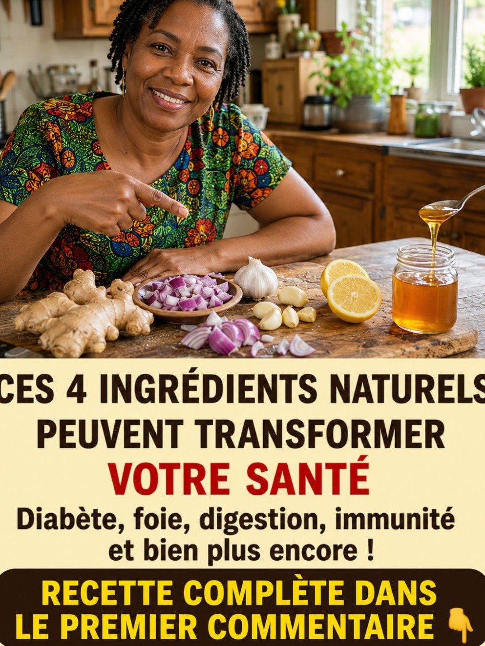 Ne Manquez Pas Ça ! Les 4 Ingrédients Simples Qui Vont Révolutionner Votre Immunité et Votre Bien-Être (Le Secret Viral Révélé)