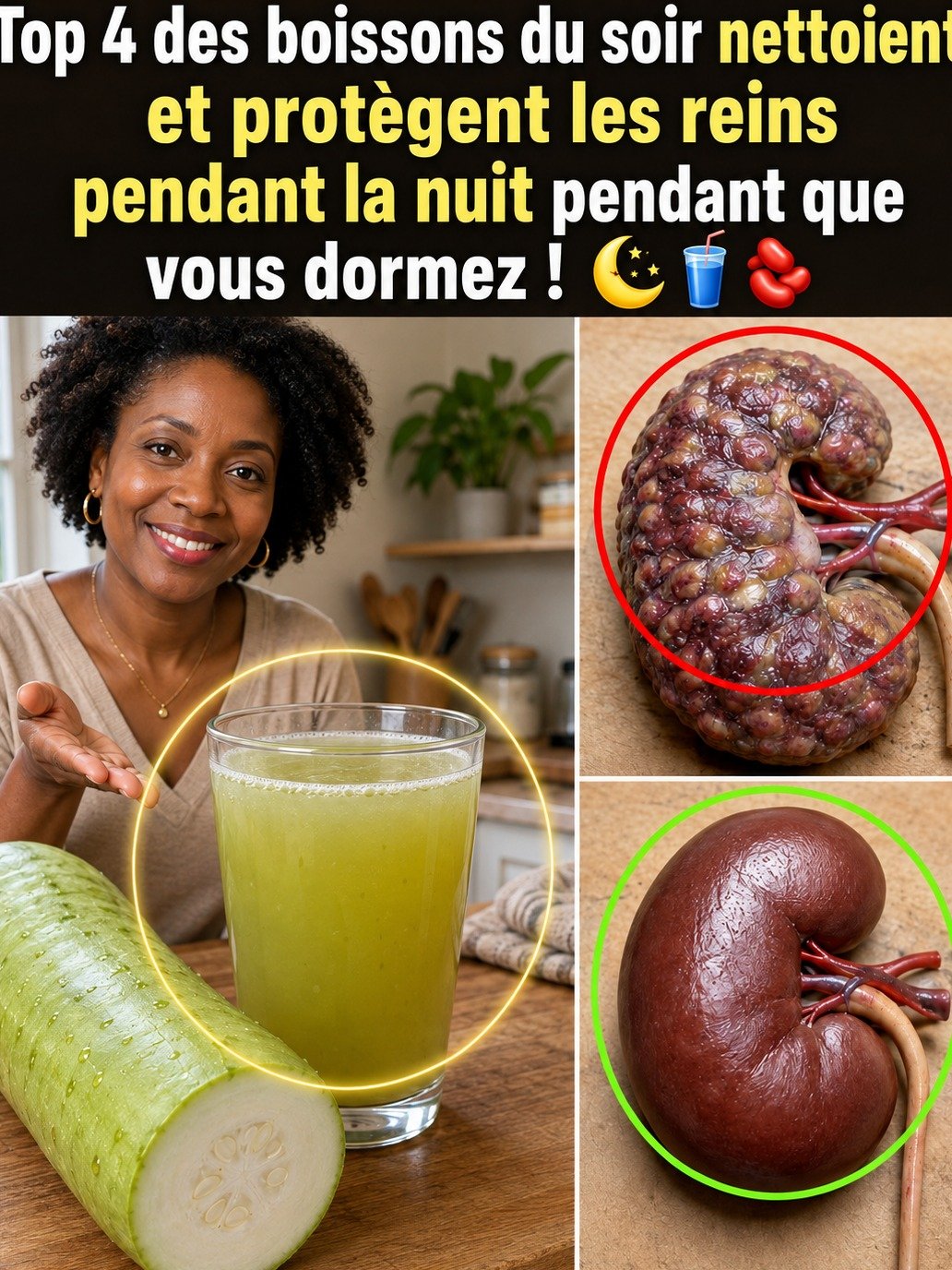 Le Secret Que Personne Ne Vous Dit : Ces 4 Boissons Simples Révolutionnent Vos Reins Pendant Votre Sommeil (Ne Manquez Pas la Dernière !)