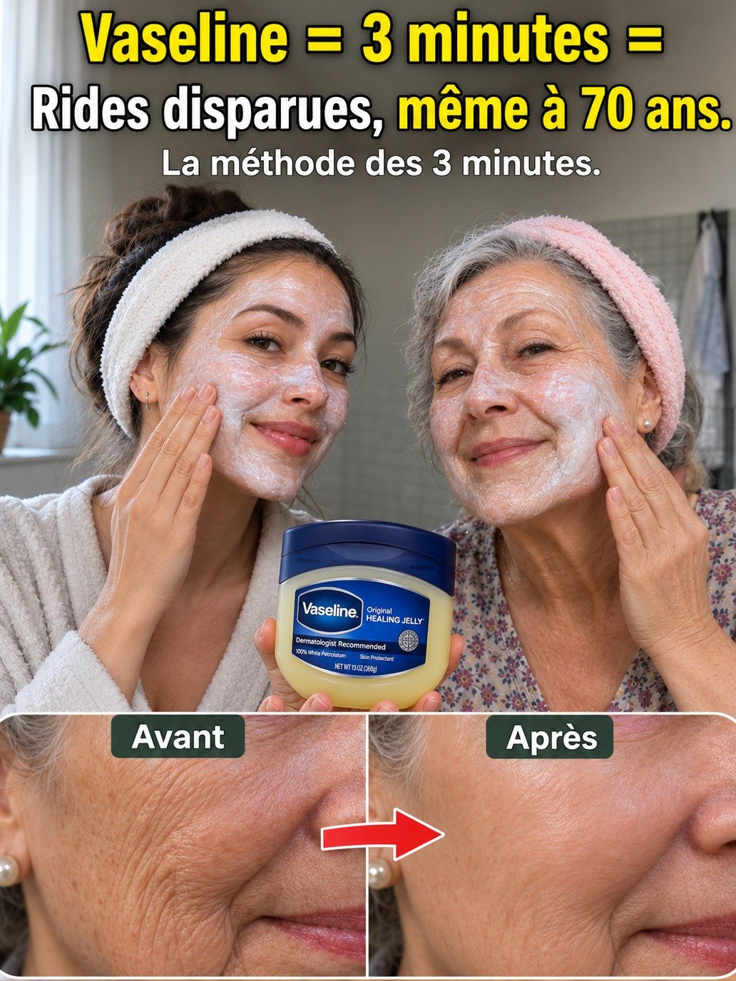 Le Secret Insoupçonné pour une Peau Lisse et des Rides Estompées en SEULEMENT 3 Minutes (Avec un Ingrédient que Vous Avez Déjà !)