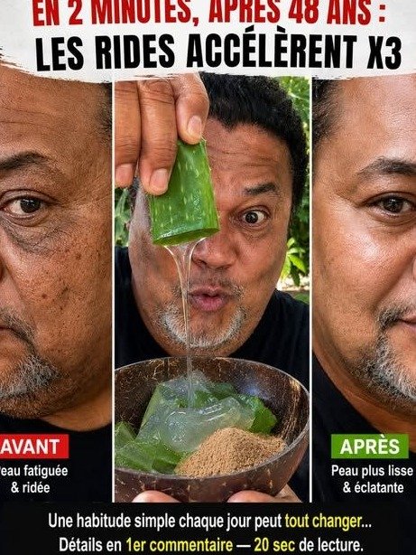 Le Secret Choc : Après 48 Ans, Vos Rides S'Accélèrent 3 Fois Plus Vite... Voici Comment Reverser La Tendance En 2 Minutes !
