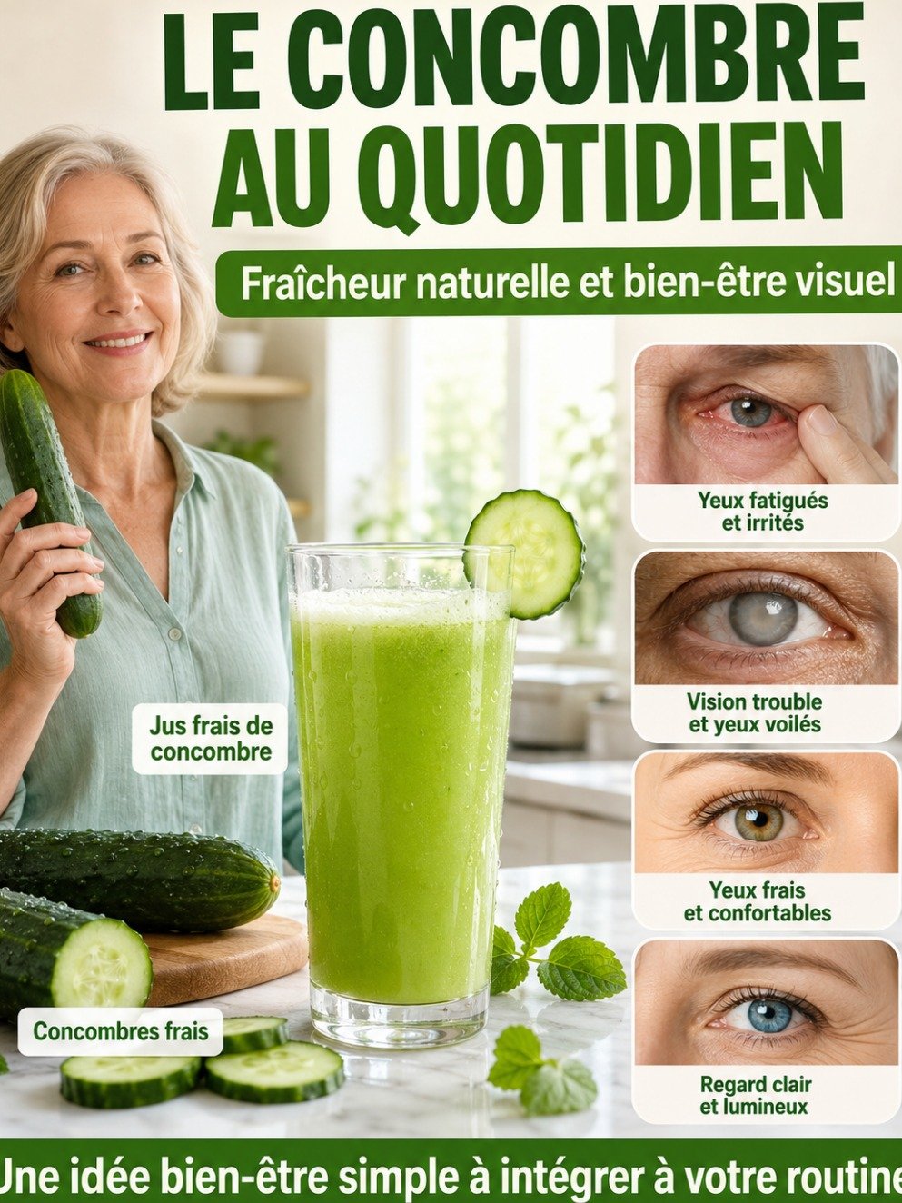Le Secret Oublié : Ce Jus 🥒🥕 Va Révéler des Yeux Éclatants et une Vision de Faucon – Ne Passez PAS À Côté !
