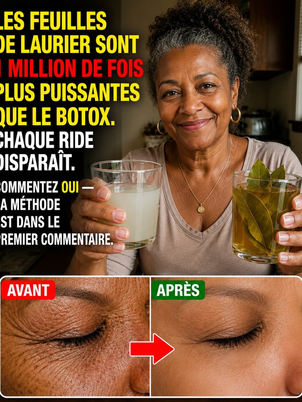 La feuille de laurier oubliée de votre cuisine déclenche un effet « anti-âge » que les marques de beauté cachent