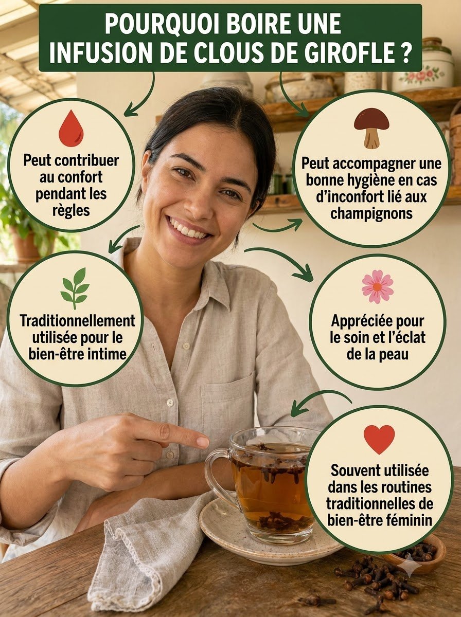 Le Secret Ancestral Révélé : 5 Bienfaits INCROYABLES de l'Infusion de Clou de Girofle que Vous Devez Absolument Connaître !