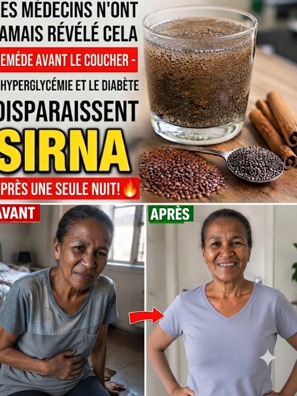 Ce mélange secrets des médecins pour « affamer le diabète » pendant la nuit choque tout le monde — Voici ce qu'ils ne disent pas !
