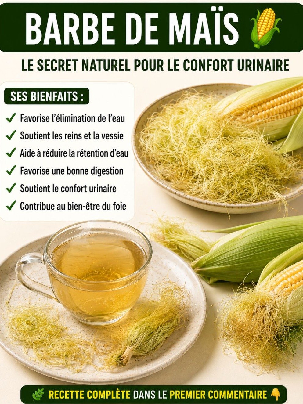 Ne Jetez Plus Jamais Ça ! Le Secret Insoupçonné des Soies de Maïs Révèle 25 Bienfaits Étonnants pour Votre Santé