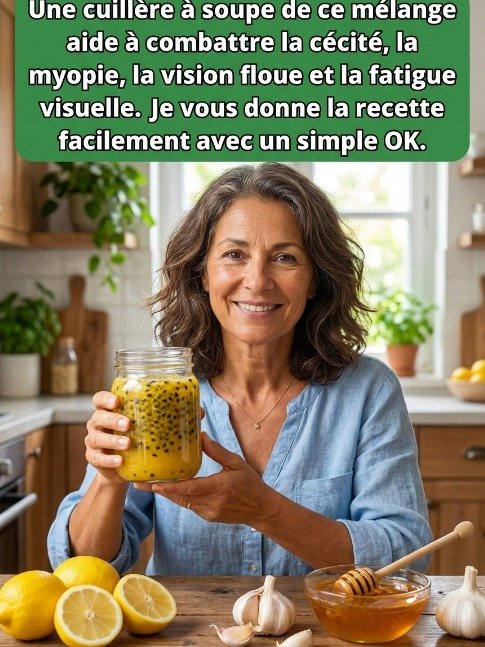 Le Mélange Citron-Ail-Miel Viral : La Vérité Choc sur ce qu'il NE peut PAS faire pour vos yeux !