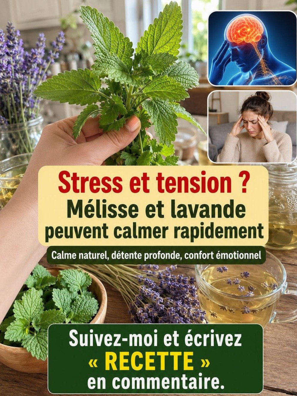 Le Secret Ancestral pour Vaincre le Stress : Cette Infusion Mélisse & Lavande va Réinventer Vos Soirées (Effet Garanti !)