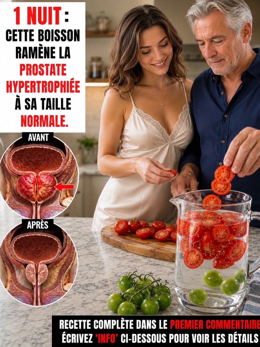 Révélation Prostate : Cette Boisson Simple à la Tomate Peut Transformer Vos Nuits (La Science Confirme le Pouvoir du Lycopène)