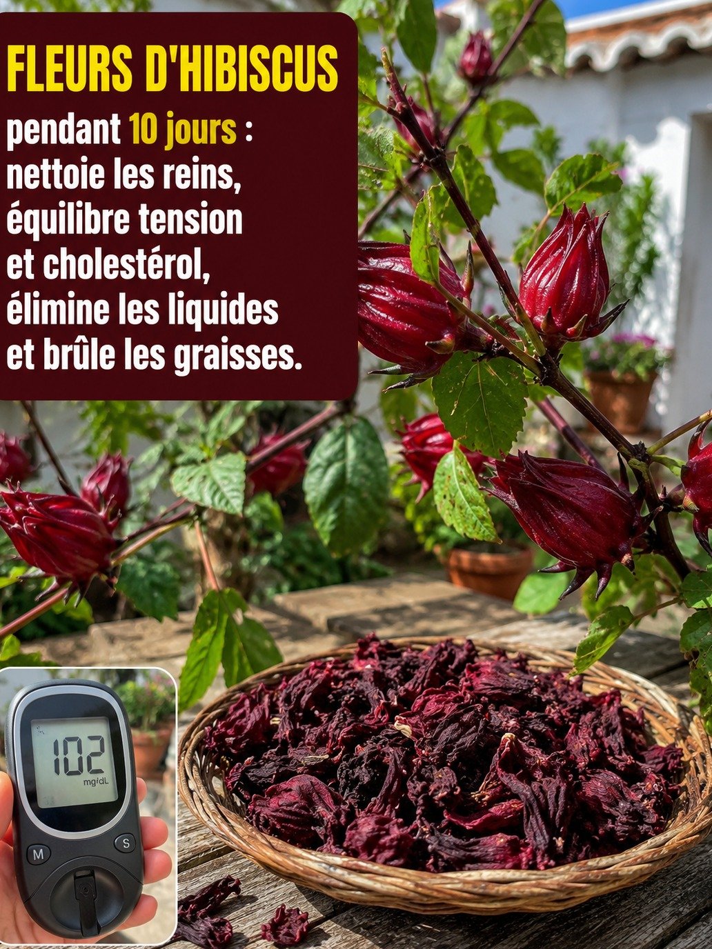 Le Secret des 10 Jours à l'Hibiscus : Révélez Votre Meilleure Version (Ces Recettes et Bienfaits Vont Vous Étonner !)