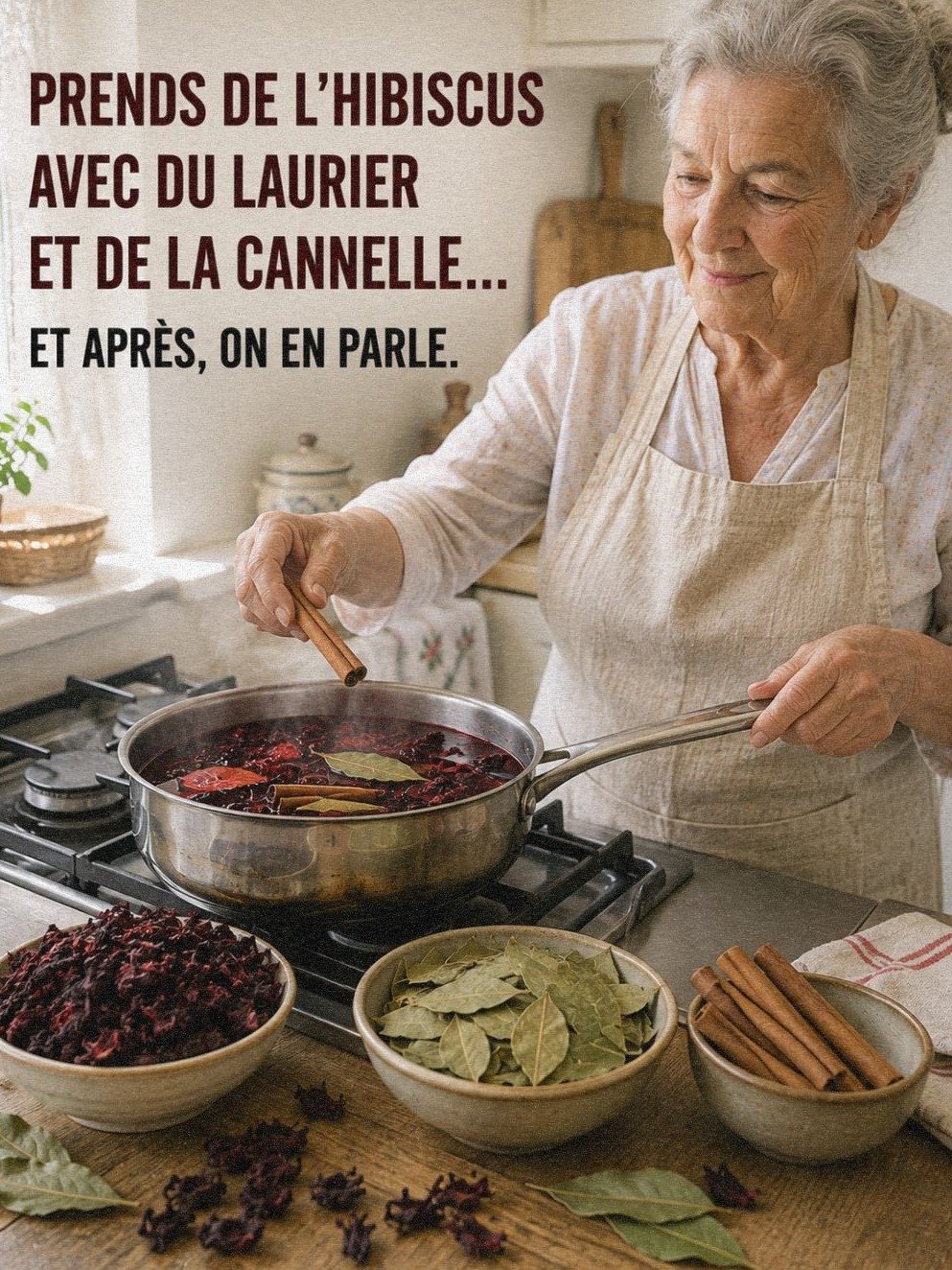 Le Secret Oublié : Cette Boisson Naturelle à l'Hibiscus, Laurier et Cannelle Va Transformer Votre Corps (Plus de 20 Bienfaits Révélés) !