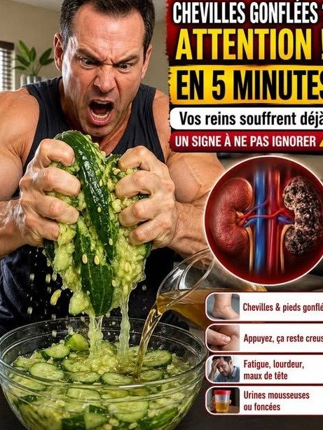 Choc : Si Vos Chevilles Gonflent, C'est un Cri d'Alarme de Vos Reins ! Agissez Avant qu'il Ne Soit Trop Tard