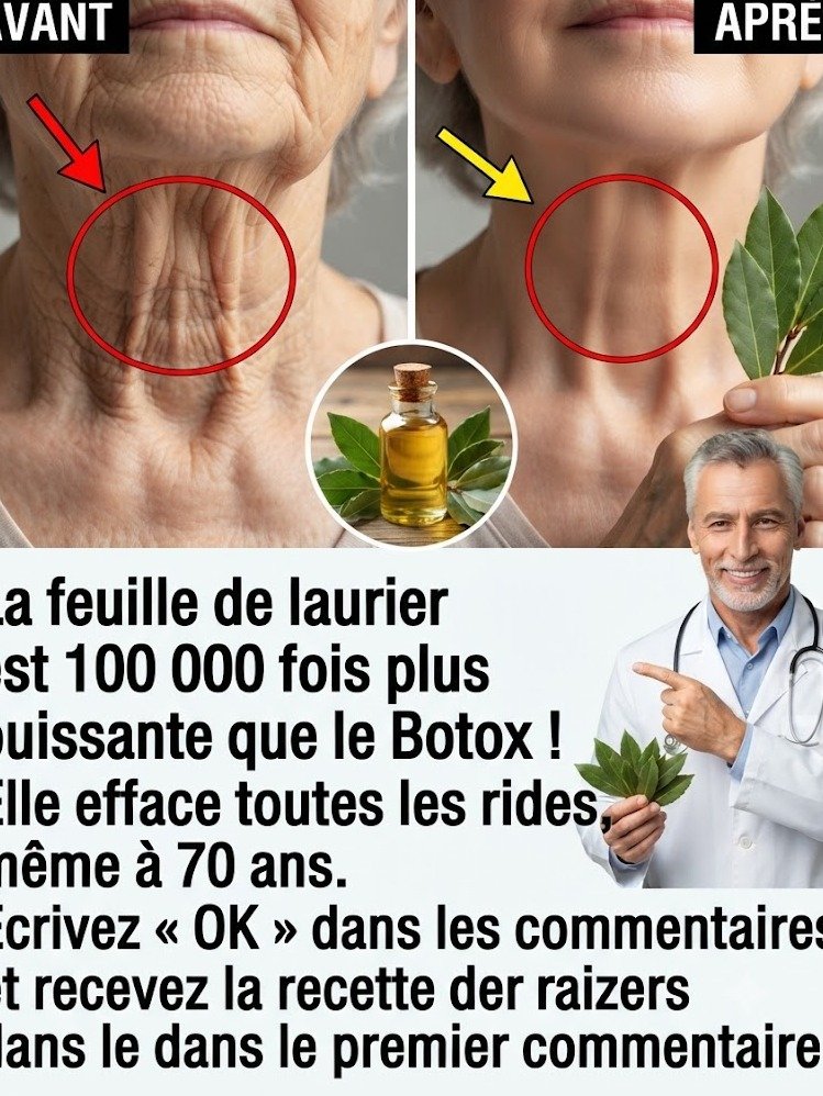 Oubliez le Botox ? Le Secret Anti-Âge Insoupçonné des Feuilles de Laurier Révélé pour une Peau Jeune et Éclatante !