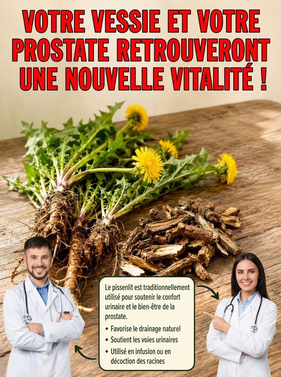 Le Pissenlit : Cette "Mauvaise Herbe" Cache un Secret Incroyable Pour Votre Vessie et Prostate – Ne Passez Pas À Côté !