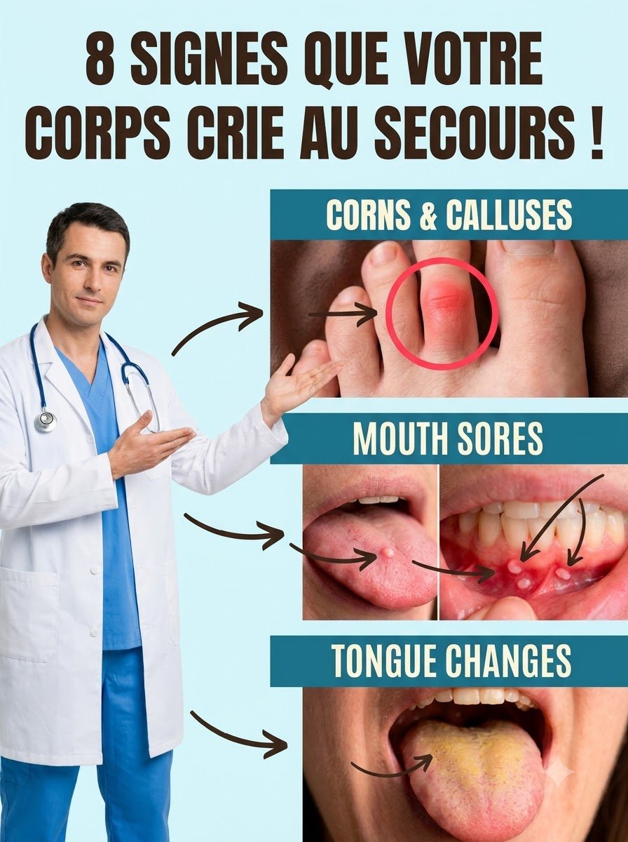 Votre corps vous ALERTE : 8 Signaux D'ALARME que vous ne DEVEZ PAS ignorer (le #4 est une URGENCE ABSOLUE !)