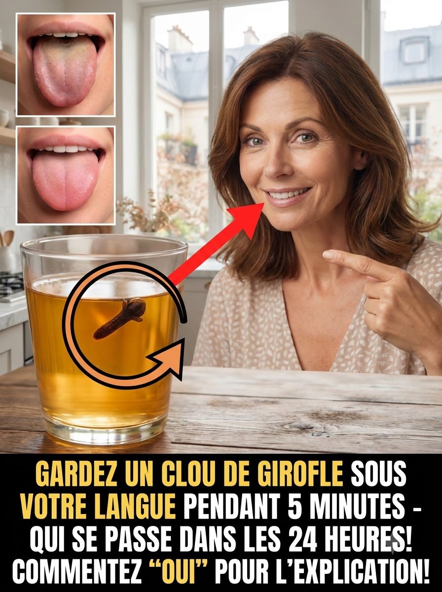 L'Astuce Virale Que Personne Ne Vous Dit : Un Clou de Girofle Sous la Langue Pour une Haleine Impeccable et un Confort Buccal Instantané !