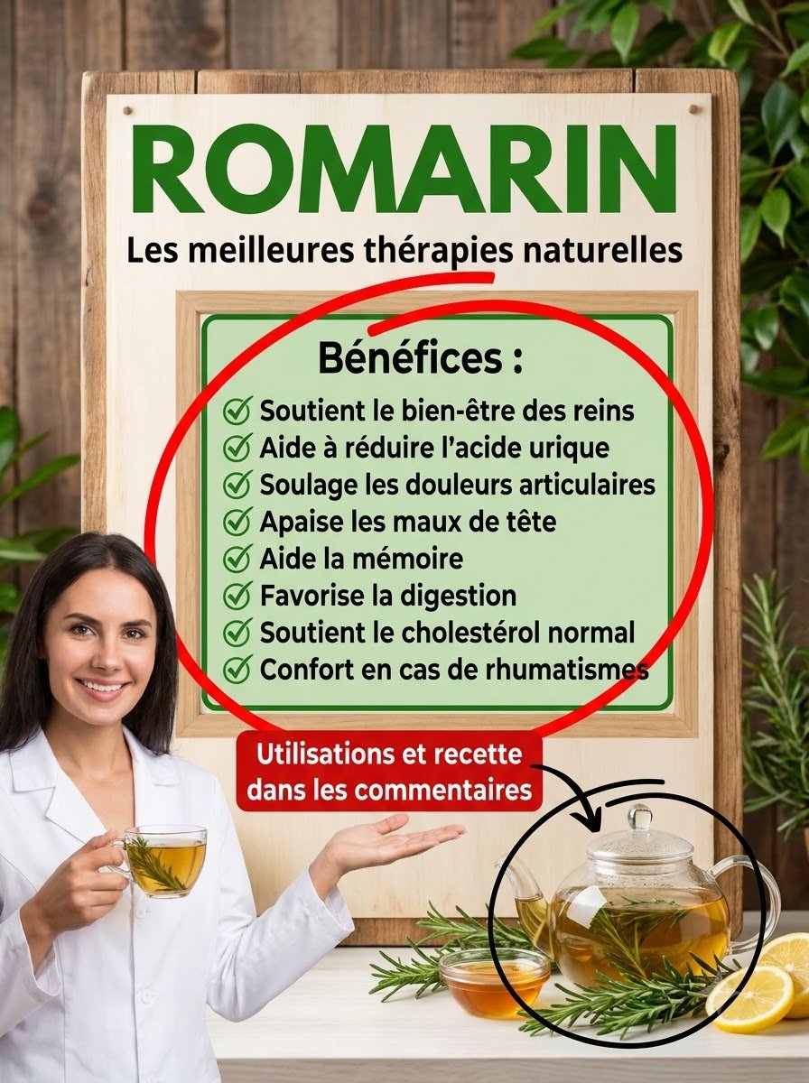 Romarin : Ce Que Vous IGNOREZ sur L'Herbe aux 7 Pouvoirs Ancestrals pour une Santé de Fer (Ne Passez Pas à Côté !)