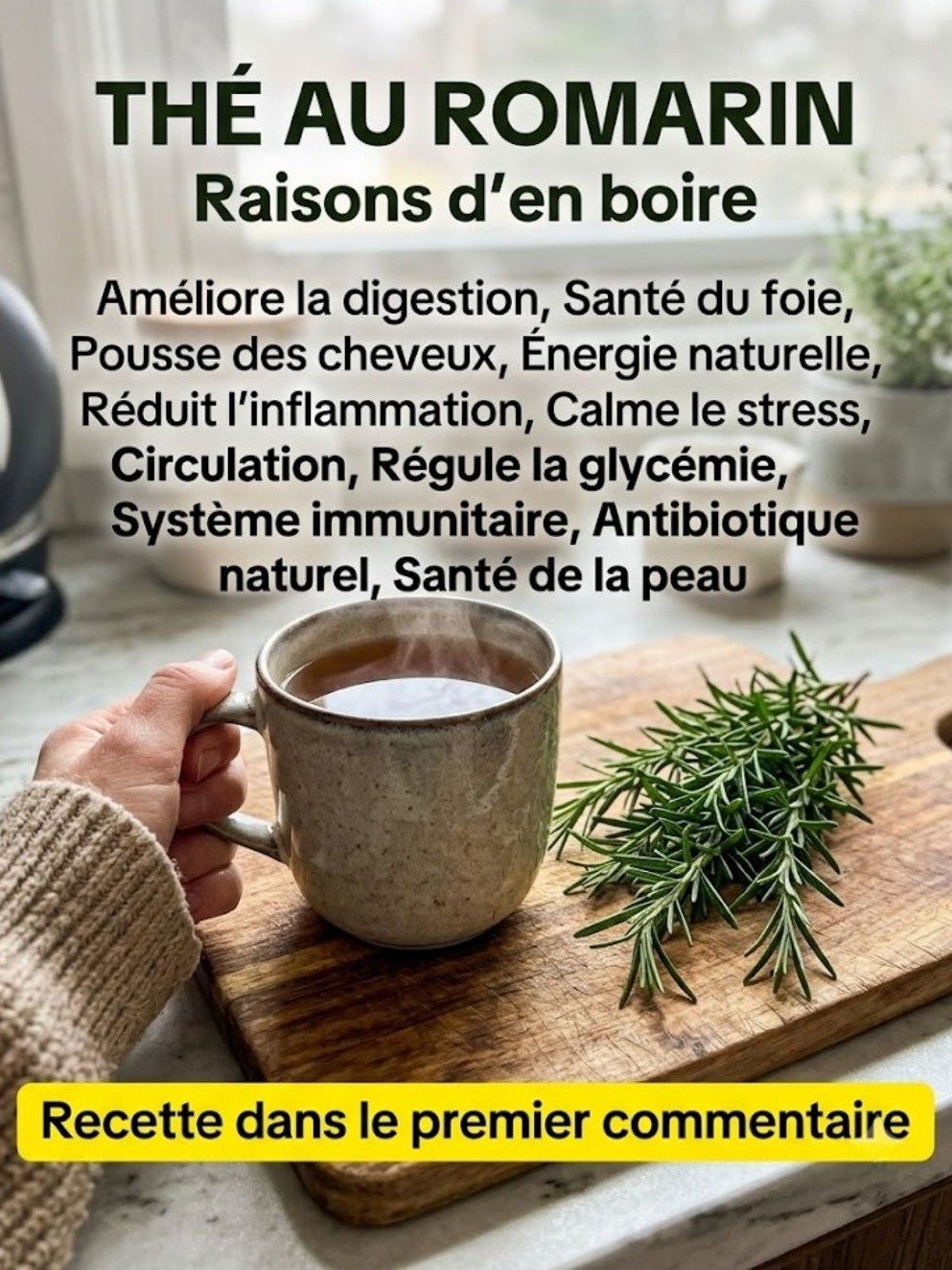 Le secret ancestral du Romarin : Pourquoi vous devriez l'utiliser chaque jour pour votre santé