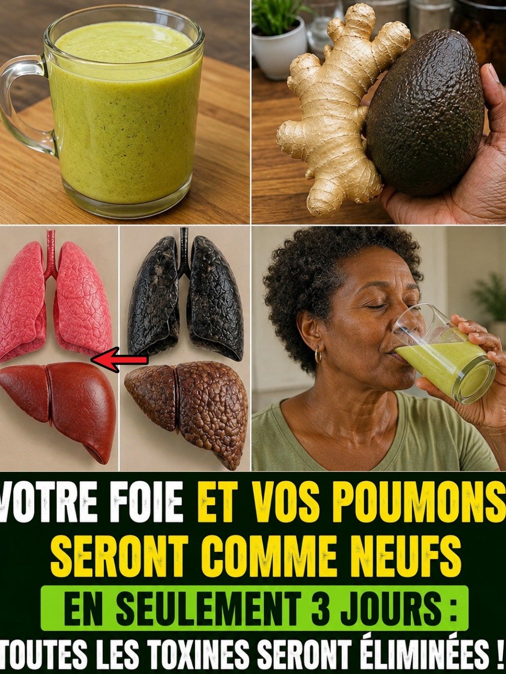 Le Mythe de la 'Détox' Foie & Poumons DÉMASQUÉ : Ce Que le Gingembre et l'Avocat Font VRAIMENT (Et Pourquoi Vous Devez Le Savoir MAINTENANT !)