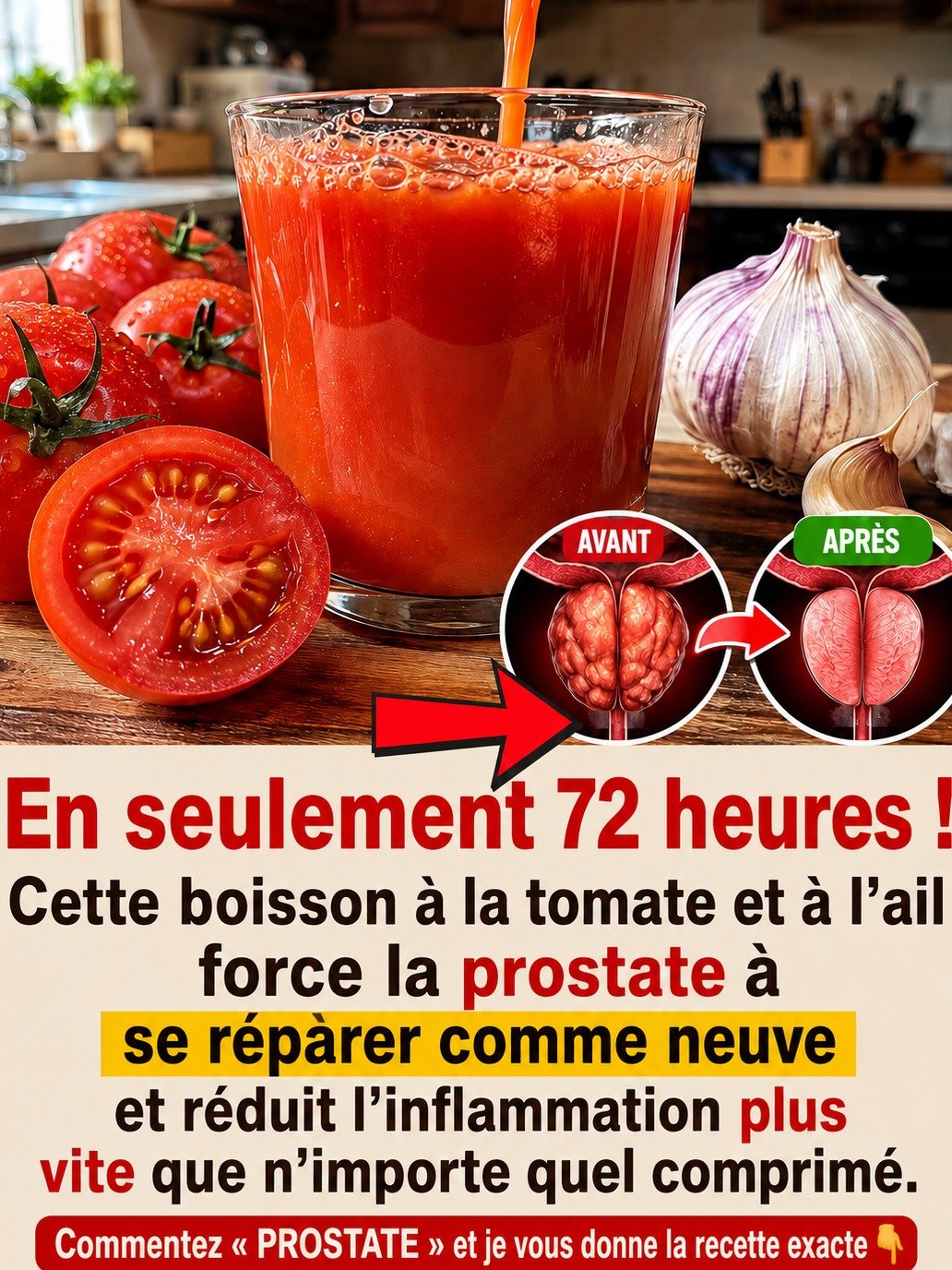 Tomate + Ail : Le Secret que les Urologues Ne Vous Diront Jamais sur Votre Prostate