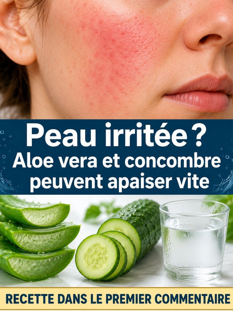 Le Secret RAFRAÎCHISSANT pour une Peau Apaisée en 15 Minutes : Pourquoi Vous DEVEZ Essayer Cette Recette Maison !