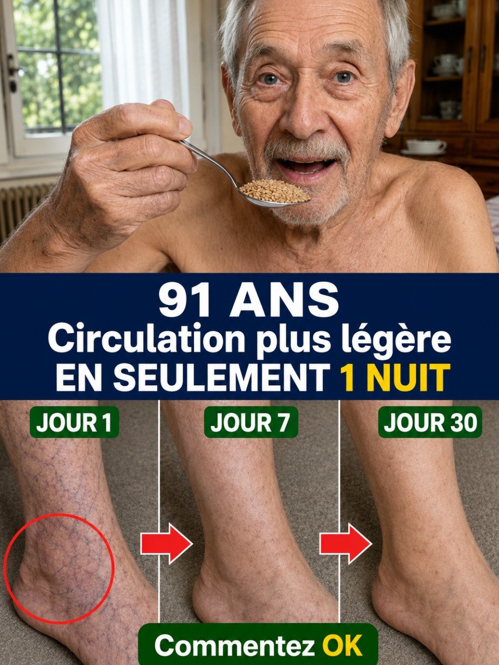 Jambes lourdes : ce signe d'alerte que vous ignorez depuis des années (et qui vous gâche la vie)
