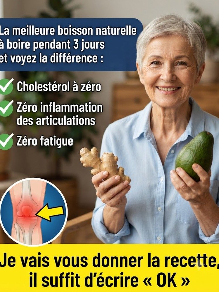 Le Duo Oublié qui Va Réinitialiser Votre Corps : Comment l'Avocat et le Gingembre Ciblent Cholestérol, Douleurs et Fatigue Profonde !