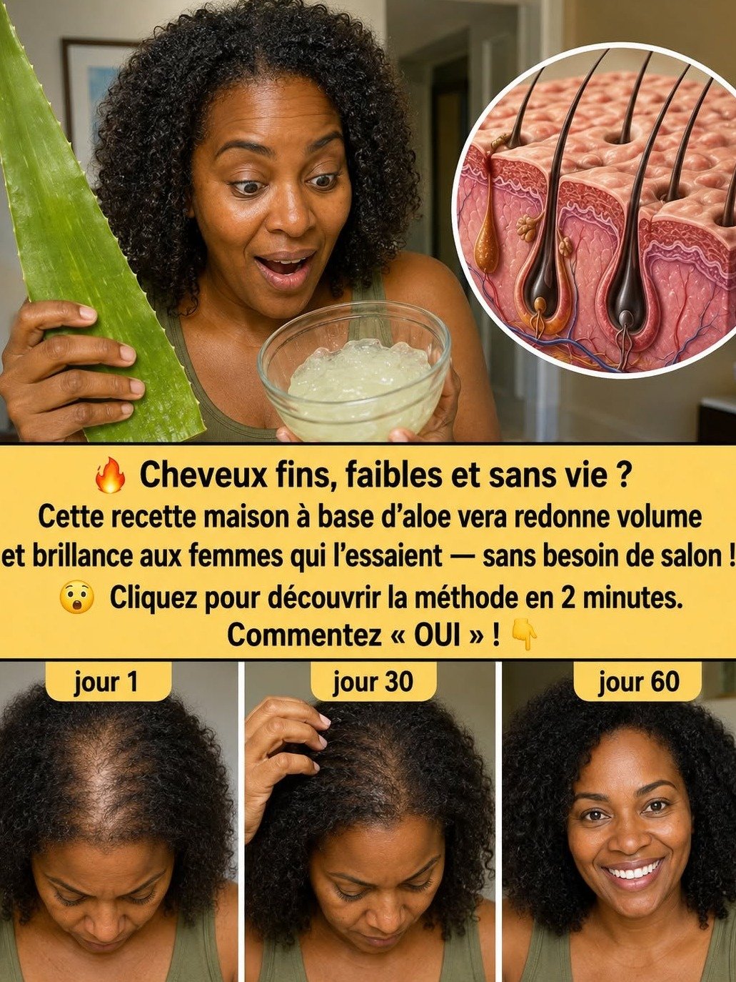 Cheveux abîmés ? Voici le secret naturel pour une chevelure de star sans dépenser une fortune en salon !