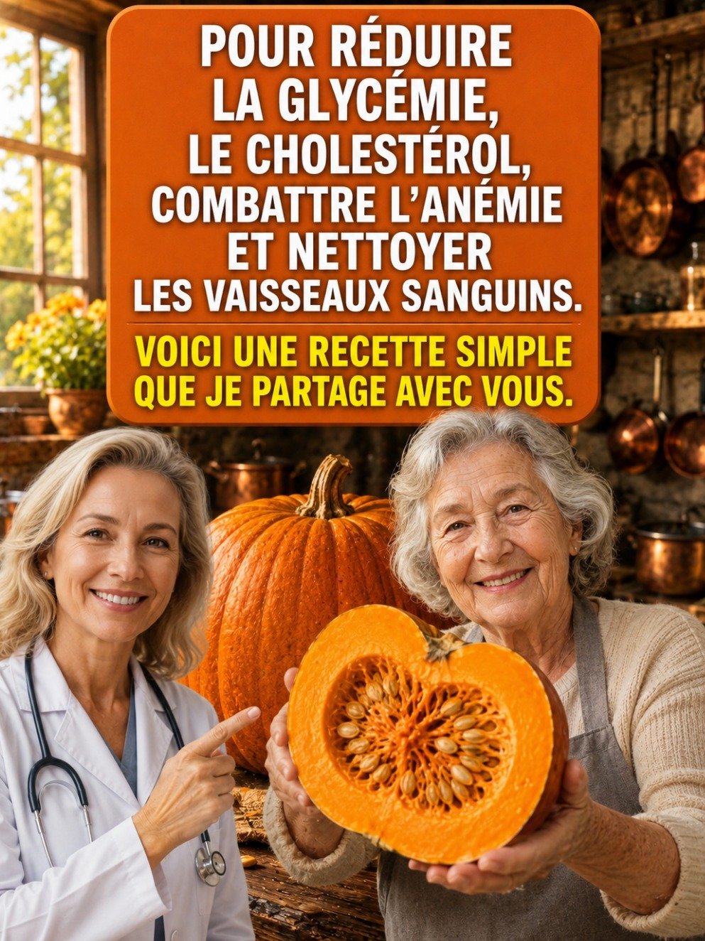NE L'IGNOREZ PLUS ! Cette Courge Cache LE Secret pour une Glycémie et un Cholestérol Parfaits et des Artères en Or !