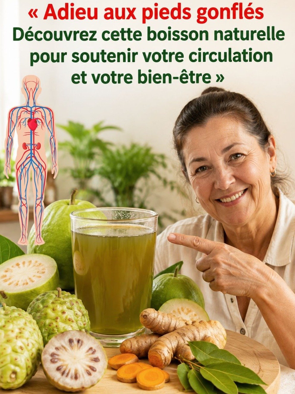 Pieds gonflés et diabète ? Découvrez la tisane miracle qui révolutionne votre circulation sanguine (Recette facile)