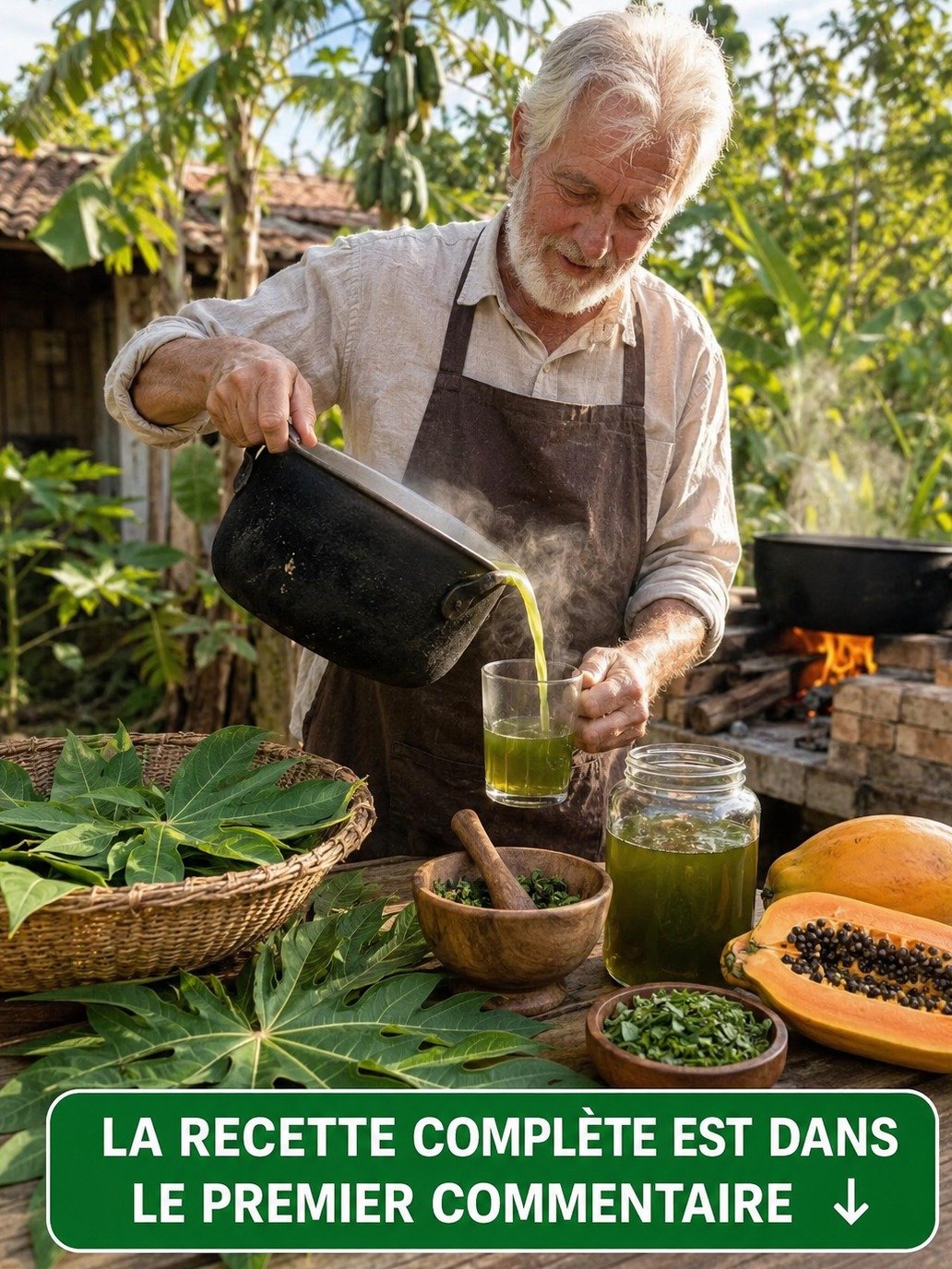Ce Secret Millénaire Va Révolutionner Votre Santé : Pourquoi Vous DEVEZ Boire l'Infusion de Feuilles de Papaye !