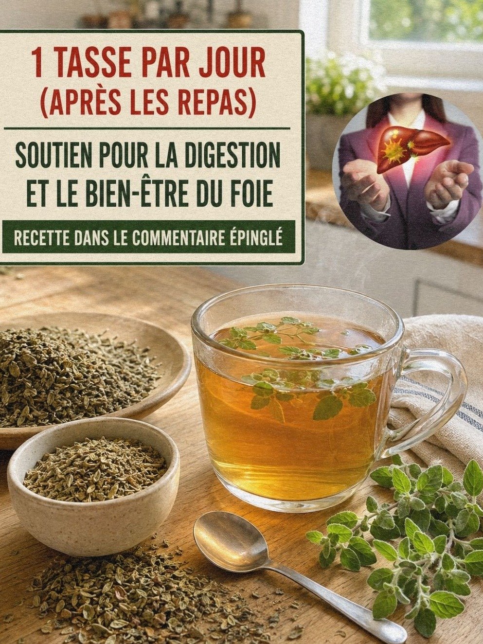 Le secret naturel pour purifier votre foie en seulement 14 jours : voici l'infusion oubliée