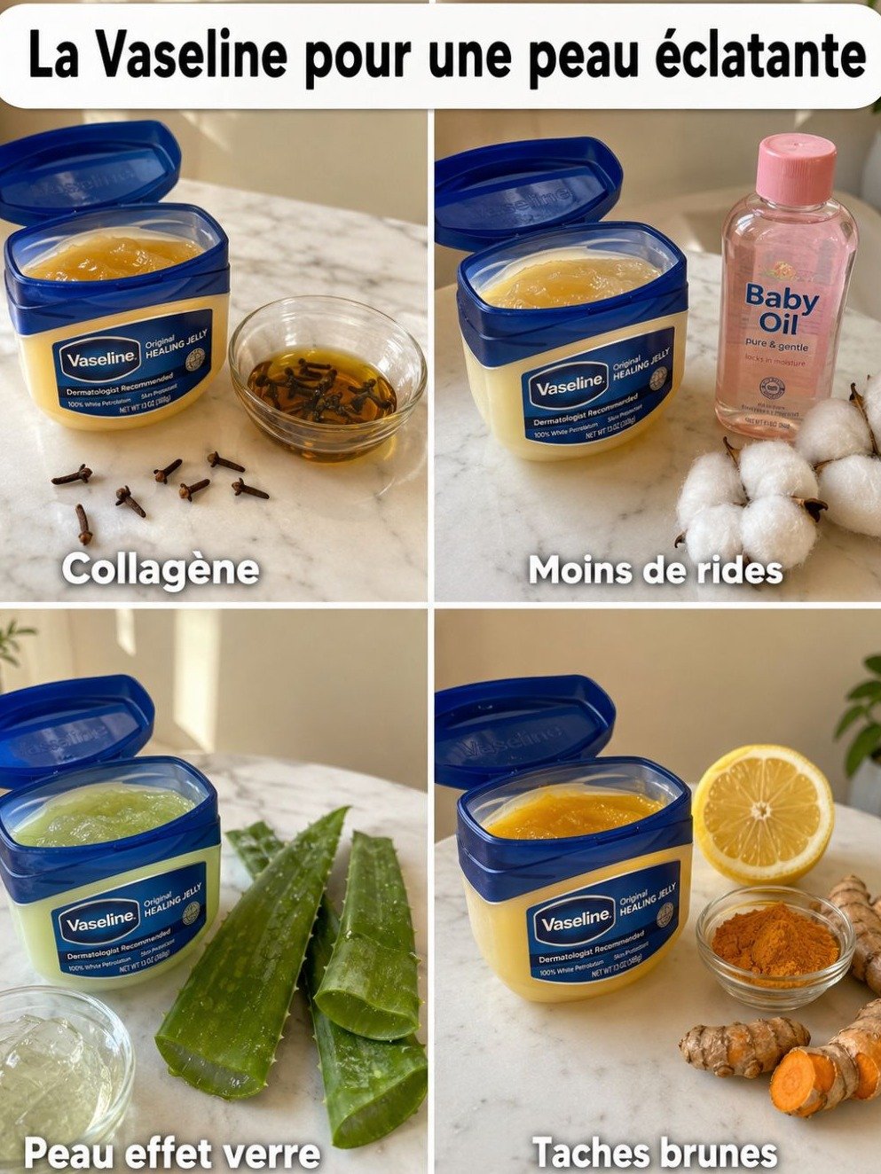 Le Secret Beauté à 2€ : 17 Astuces VIRALES avec la Vaseline pour Transformer Votre Peau, Vos Lèvres et Vos Cheveux !