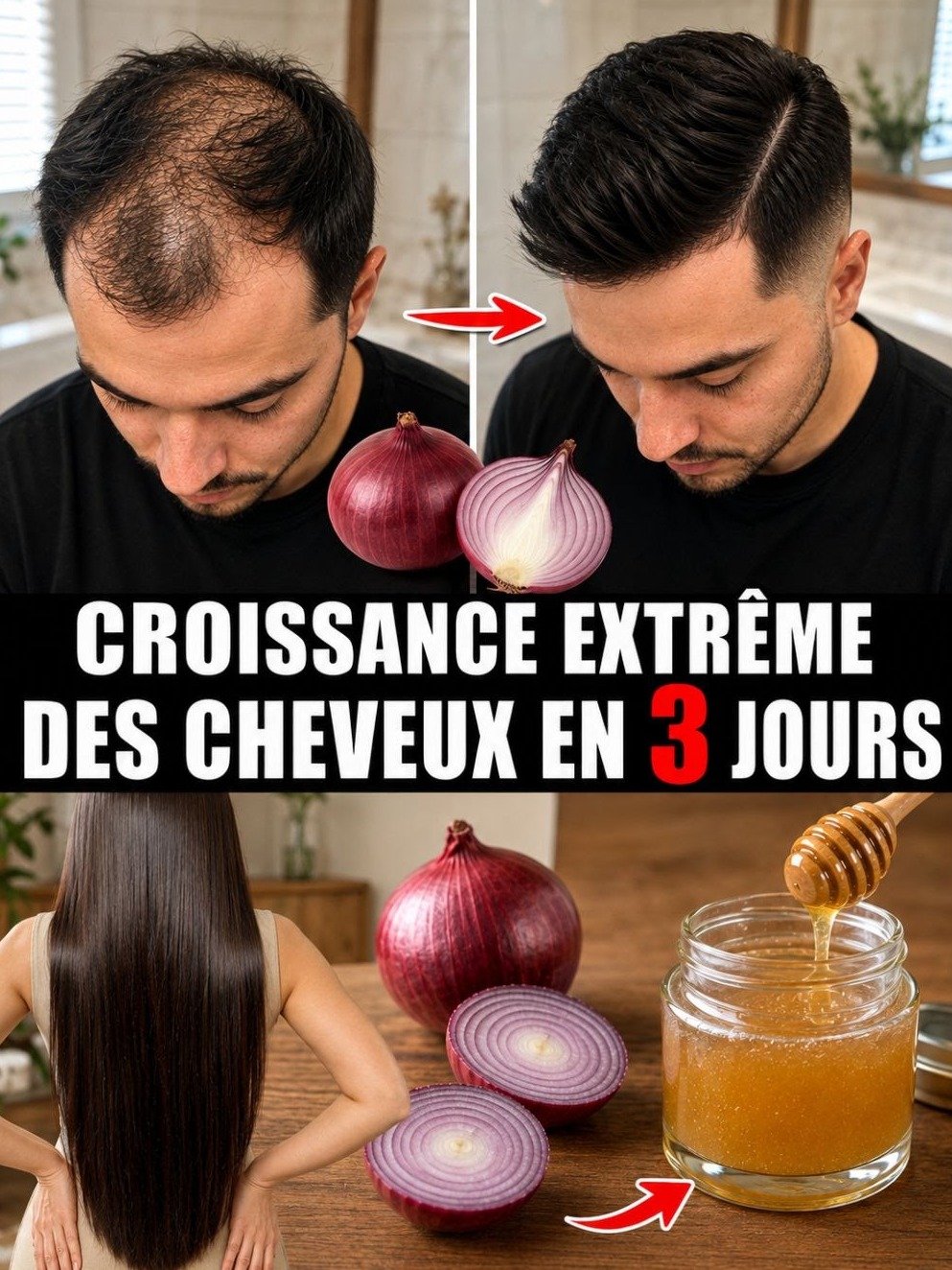 Cheveux clairsemés ? Voici le secret naturel oublié pour booster leur épaisseur (4 recettes express)